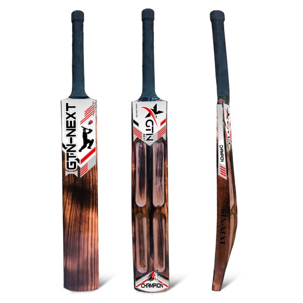 Cricket Bat Kashmir Willow | Scoop Bat Burn Hard Tennis Full Size 35 Inch
