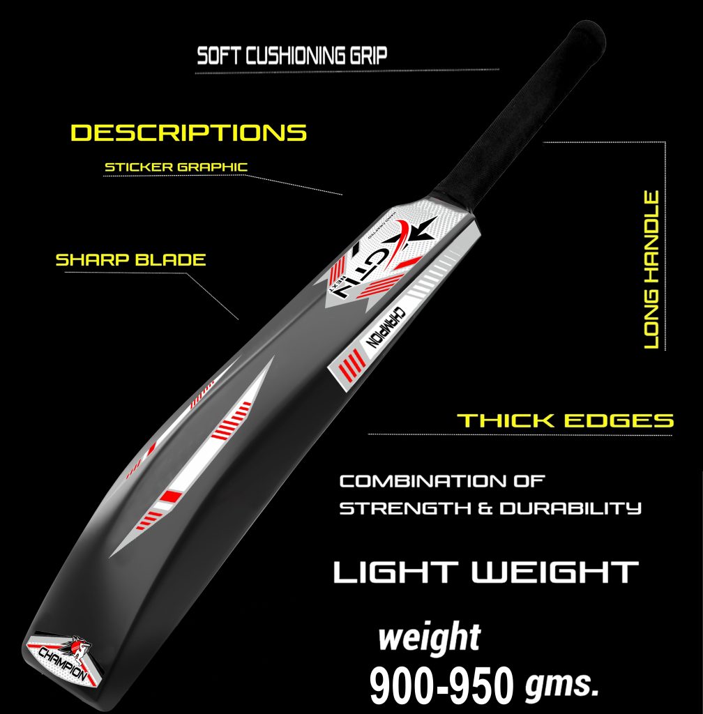 fiber bat Black Plastic Tennis Ball -Plastic Bat Full Size plastic bat​