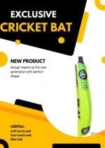 hard plastic cricket bat